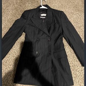 Dolce & Gabbana Charcoal Pinstripe pantsuit